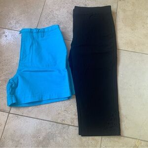 Relativity Kim Rogers Petite Shorts Capri Bundle 16P